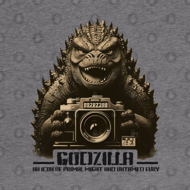 mugshot colorless godzilla by AOAOCreation